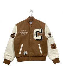 CarHartt（カーハート）の古着「ブラウンダックボンバー / Brown Ducks Bonber」｜ブラウン×ホワイト