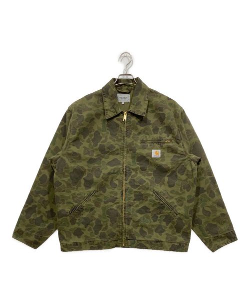 CarHartt（カーハート）CarHartt (カーハート) DUCK DETROIT JACKET グリーン サイズ:XLの古着・服飾アイテム