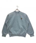 CarHarttカーハート）の古着「クルーネックスウェット / VISTA SWEATSHIRT」｜ブルー