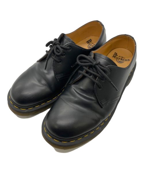 Dr.Martens（ドクターマーチン）Dr.Martens (ドクターマーチン) 3ホールシューズ ブラック サイズ:UK8の古着・服飾アイテム