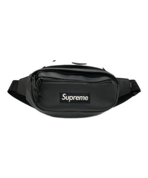 SUPREME（シュプリーム）SUPREME (シュプリーム) ボディーバッグ /  Leather waist bag ブラックの古着・服飾アイテム