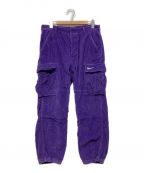 NIKE×SUPREMEナイキ×シュプリーム）の古着「Arc Corduroy Cargo Pant」｜パープル