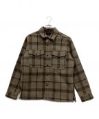 FILSONフィルソン）の古着「ウールシャツジャケット / LINED MACKINAW WOOL JAC-SHIRT」｜ブラウン