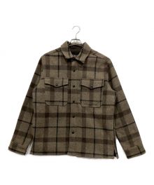 FILSON（フィルソン）の古着「ウールシャツジャケット / LINED MACKINAW WOOL JAC-SHIRT」｜ブラウン