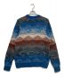 SOPHNET. (ソフネット) ABSTRACT CREWNECK KNIT ブルー サイズ:FREE：20000円