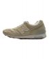 NEW BALANCE (ニューバランス) ローカットスニーカー ベージュ サイズ:28cm：13000円