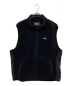 stussy（ステューシー）の古着「ボアベスト / Block Sherpa Vest」｜ブラック