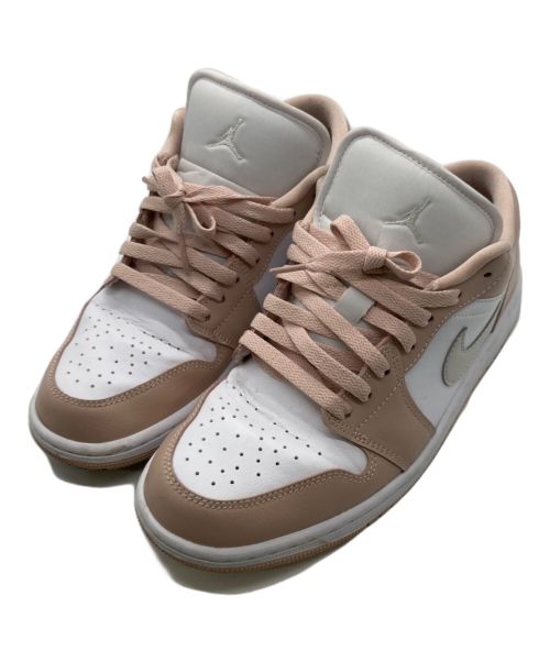 NIKE（ナイキ）NIKE (ナイキ) ローカットスニーカー / Women's Air Jordan 1 Low　エア ジョーダン 1 ロー ピンク サイズ:26.5㎝の古着・服飾アイテム