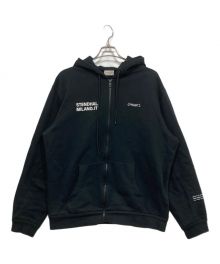 MONCLER×FRAGMENTS（モンクレール×フラグメント）の古着「MONCLER GENIUS 　モンクレール ジーニアス　ロゴジップパーカー　HOODIE SWEATER」｜ブラック