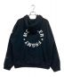 MONCLER (モンクレール) FRAGMENTS (フラグメント) MONCLER GENIUS 　モンクレール ジーニアス　ロゴジップパーカー　HOODIE SWEATER ブラック サイズ:XL：40000円