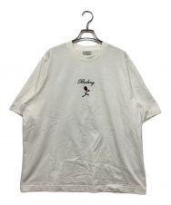 BURBERRY (バーバリー) ローズ半袖Tシャツ ホワイト サイズ:XL