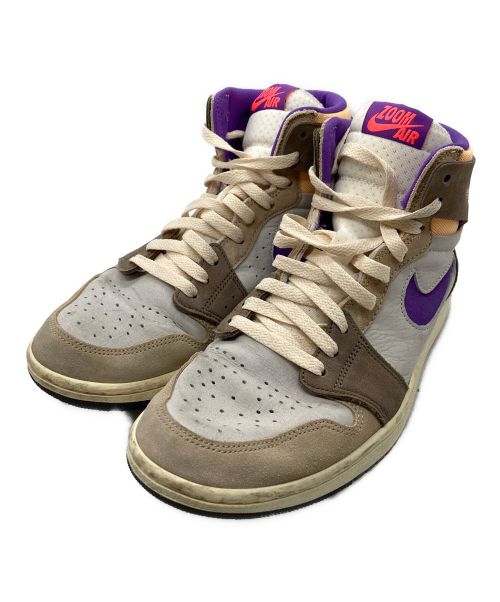 NIKE（ナイキ）NIKE (ナイキ) AIR JORDAN 1 ZOOM CMFT 2 ホワイト×ベージュ サイズ:26.5の古着・服飾アイテム