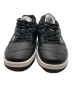 NEW BALANCE (ニューバランス) COMME des GARCONS HOMME (コムデギャルソン オム) ローカットスニーカー ブラック サイズ:27：14000円