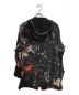 BLACK Scandal Yohji Yamamoto (ブラックスキャンダルヨウジヤマモト) ORIGIAL PRINT HOODED BLOUSE ブラック サイズ:表記なし：15800円