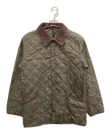 Barbour（バブアー）の古着「キルティングジャケット」｜ブラウン