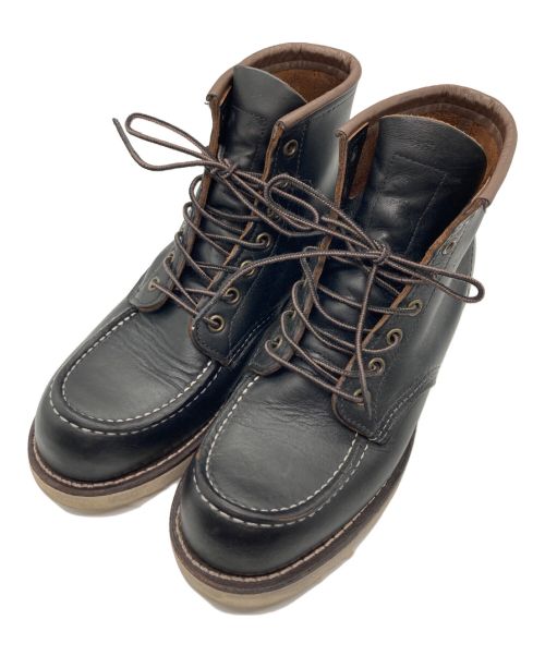 RED WING（レッドウィング）RED WING (レッドウィング) CLASSIC MOC ブラック サイズ:US7の古着・服飾アイテム