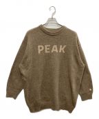 Snow peak×JOURNAL STANDARD relumeスノーピーク×ジャーナルスタンダード レリューム）の古着「RELUME W/Ny Knit PO」｜ベージュ