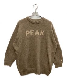 Snow peak×JOURNAL STANDARD relume（スノーピーク×ジャーナルスタンダード レリューム）の古着「RELUME W/Ny Knit PO」｜ベージュ