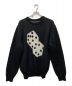 stussy（ステューシー）の古着「DICE MOHAIR SWEATER」｜ブラック