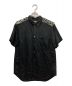 BLACK COMME des GARCONS（ブラック コムデギャルソン）の古着「ショルダーファーS/Sシャツ/1S-B019」｜ブラック