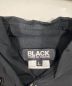 中古・古着 BLACK COMME des GARCONS (ブラック コムデギャルソン) ショルダーファーS/Sシャツ/1S-B019 ブラック サイズ:L：7800円