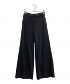 theoryセオリー）の古着「Fine Smooth JSY HW Wide Pant」｜ブラック