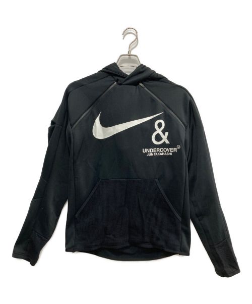 NIKE（ナイキ）NIKE (ナイキ) UNDERCOVER (アンダーカバー) 19AW PULLOVER HOODIE/１９AWプルオーバーフーディ/CD7525-010 ブラック サイズ:Mの古着・服飾アイテム