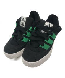 adidas×X-LARGE×ATMOS（アディダス×エクストララージ×アトモス）の古着「ローカットスニーカー」｜ブラック×グリーン