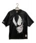 HUF（ハフ）の古着「VENOM FOTBALL TEE」｜ブラック