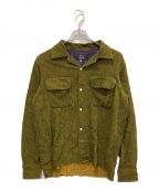 Needlesニードルズ）の古着「C.O.B Classic Shirt-Floret Jq」｜イエロー