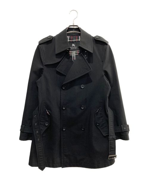 BURBERRY BLACK LABEL（バーバリーブラックレーベル）BURBERRY BLACK LABEL (バーバリーブラックレーベル) トレンチコート ブラック サイズ:Ｍの古着・服飾アイテム