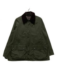 Barbour（バブアー）の古着「BEDALE ピーチスキン オーバーサイズ フィット」｜オリーブ