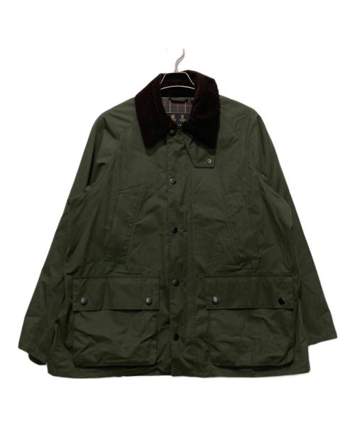 Barbour（バブアー）Barbour (バブアー) BEDALE ピーチスキン オーバーサイズ フィット オリーブ サイズ:38の古着・服飾アイテム