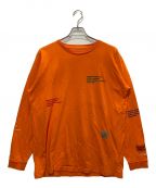 CarHartt×HERON PRESTONカーハート×ヘロンプレストン）の古着「HP X CARHARTT LS T-SHIRT」｜オレンジ