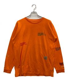 CarHartt×HERON PRESTON（カーハート×ヘロンプレストン）の古着「HP X CARHARTT LS T-SHIRT」｜オレンジ