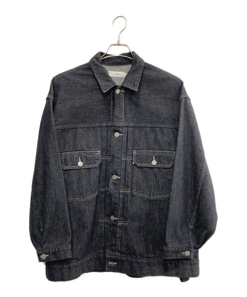 Graphpaper（グラフペーパー）Graphpaper (グラフペーパー) COLORFAST DENIM JACKET ネイビー サイズ:１の古着・服飾アイテム