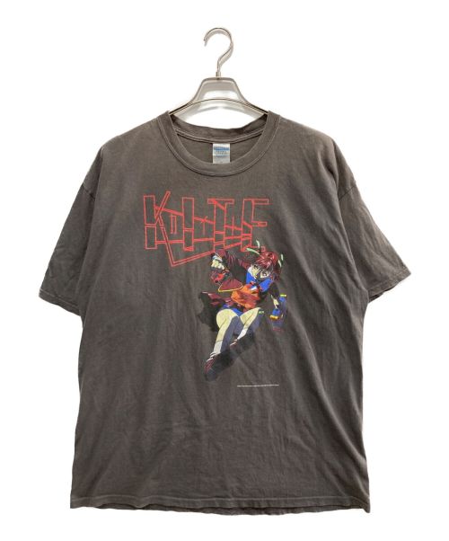 GILDAN（ギルダン）GILDAN (ギルダン) KITE・アニメプリントTシャツ グレー サイズ:XLの古着・服飾アイテム