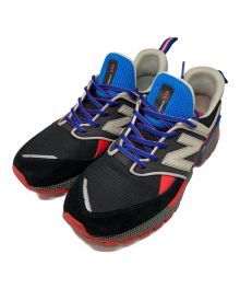 NEW BALANCE×whiz limited×MITA SNEAKERS（ニューバランス×ウィズリミテッド×ミタ スニーカーズ）の古着「ローカットスニーカー/MS574MW」｜ブラック×ブルー