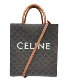 CELINE（セリーヌ）の古着「トートバッグ」｜ブラック×ブラウン