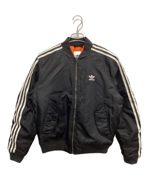 adidas（アディダス）adidas (アディダス) BOMBER PADDED JKT ORIGINALS ブラック サイズ:Mの古着・服飾アイテム