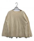 theoryセオリー）の古着「Clean Cottoncash Open Neck LS PO」｜アイボリー