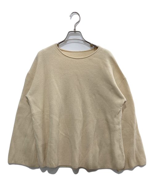 theory（セオリー）theory (セオリー) Clean Cottoncash Open Neck LS PO アイボリー サイズ:Sの古着・服飾アイテム