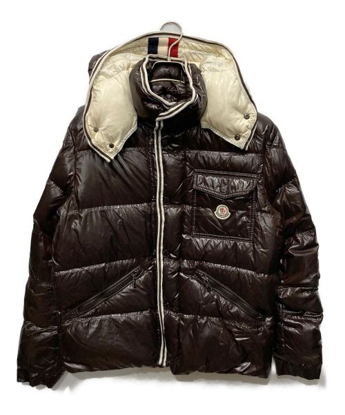 MONCLER（モンクレール）MONCLER (モンクレール) ダウンジャケット ブラウン サイズ:2の古着・服飾アイテム