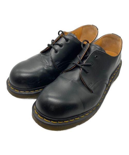 Dr.Martens（ドクターマーチン）Dr.Martens (ドクターマーチン) 3ホールシューズ ブラック サイズ:UK9の古着・服飾アイテム