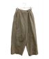 IIROT（イロット）の古着「Mohair Poplin Cross Pants」｜グレージュ