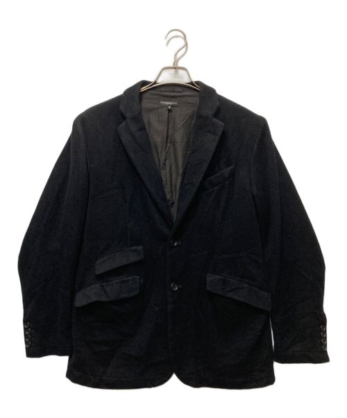 Engineered Garments（エンジニアド ガーメンツ）Engineered Garments (エンジニアド ガーメンツ) カシミヤブレンドーラードジャケット ブラック サイズ:Sの古着・服飾アイテム