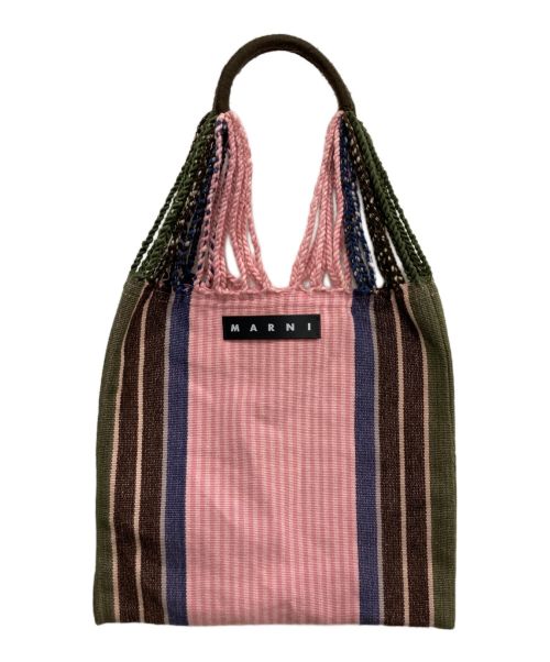 MARNI（マルニ）MARNI (マルニ) HAMMOCK BAG ピンクの古着・服飾アイテム