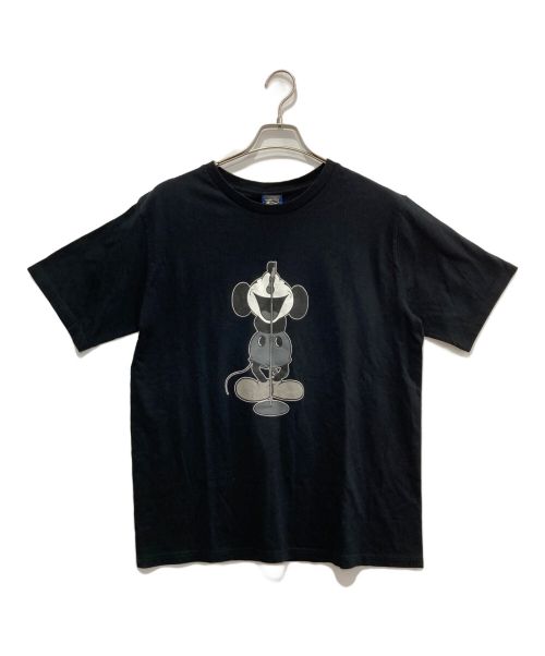 NUMBER (N)INE（ナンバーナイン）NUMBER (N)INE (ナンバーナイン) DISNEY (ディズニー) ミッキープリントTシャツ ブラック サイズ:4の古着・服飾アイテム