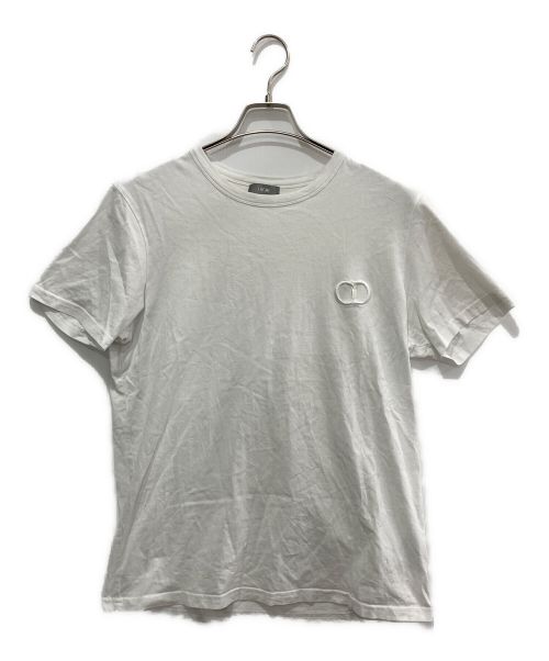 Dior（ディオール）Dior (ディオール) CD ICON S/S T-SHIRT/013j600A0677 ホワイト サイズ:Mの古着・服飾アイテム