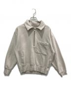 MHLエムエイチエル）の古着「HEAVY COTTON LOOPBACK JERSEY」｜ベージュ